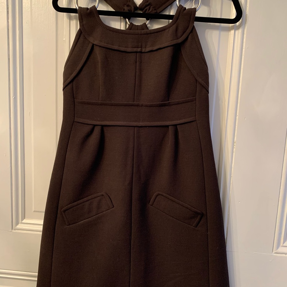 Philosophy dress size 4 chocolate brown.